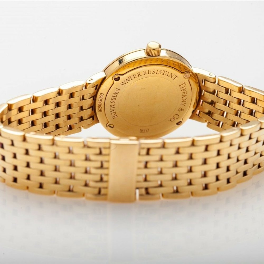 Tiffany & Co 18k Gold VS Diamond Ladies Watch! - Picture 5 of 6